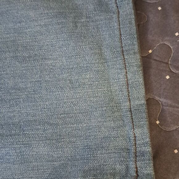 Wrangler Slim Straight Light Blue Denim Jeans size 38 - Picture 7 of 7